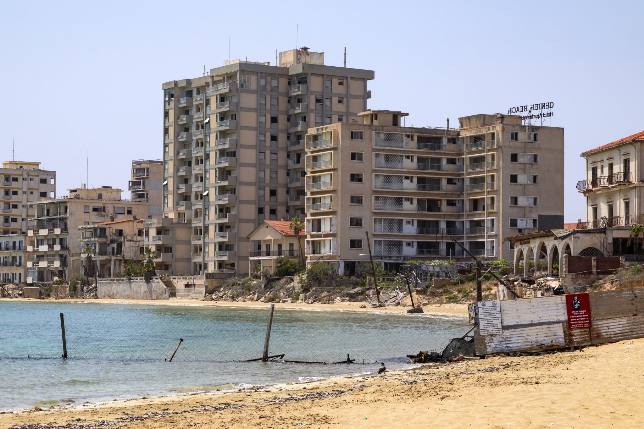 The abandoned southern quarter of the Cypriot city of Famagusta.