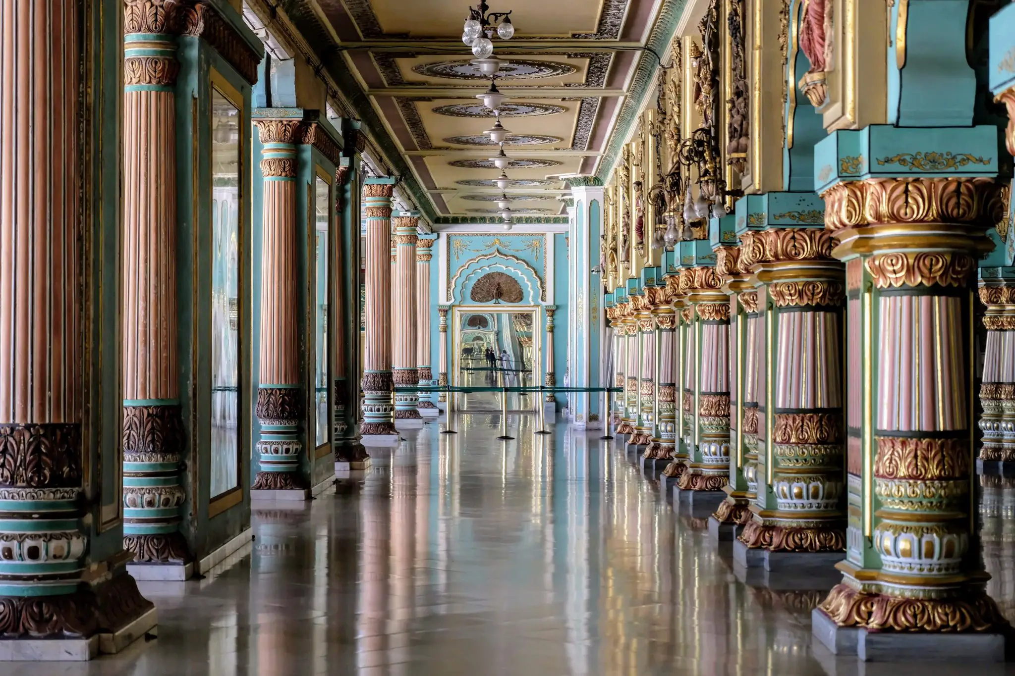 Interior of Mysuru Palace, Mysore/Mysuru, South India