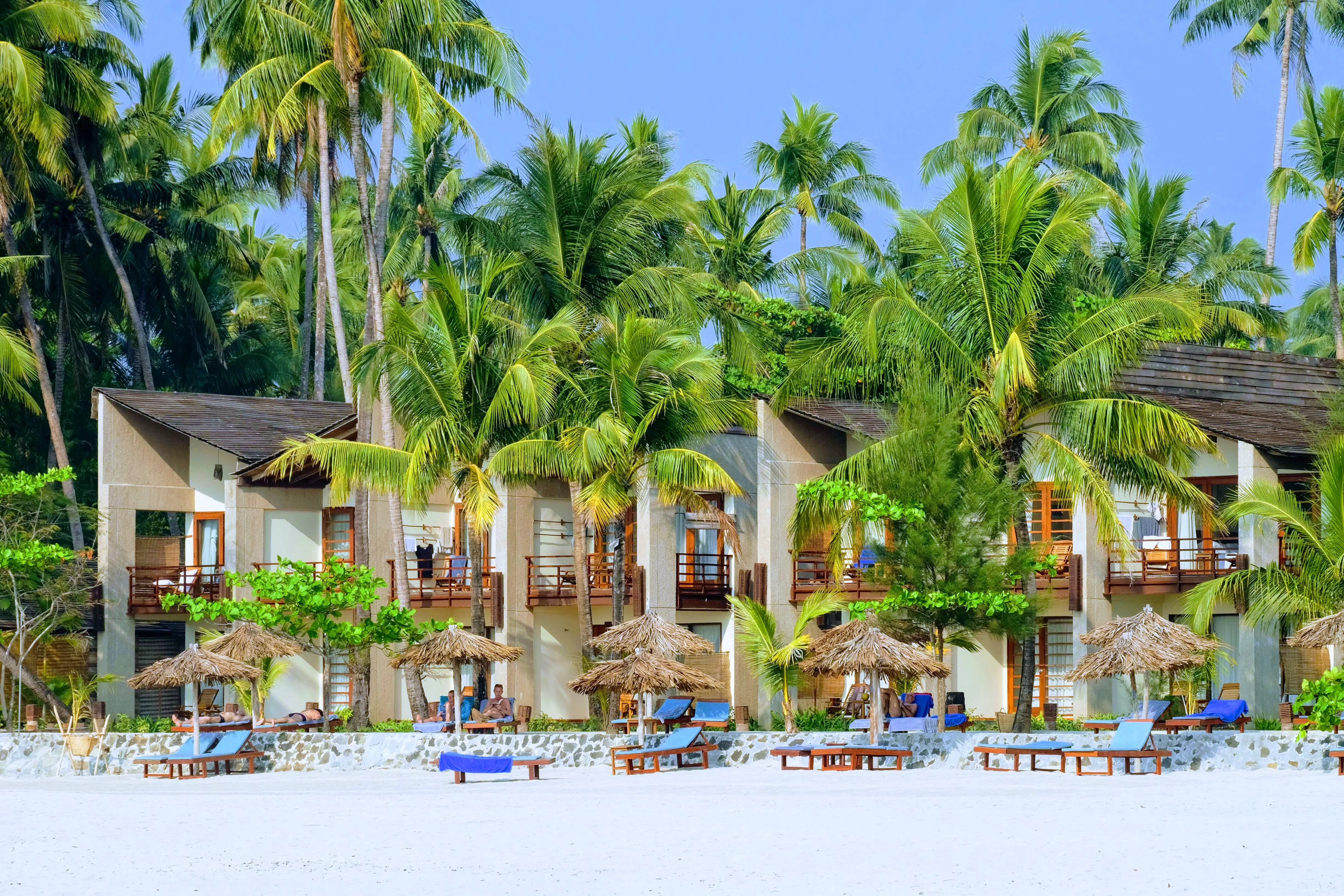 Hotel at Ngapali Beach, Myanmar
