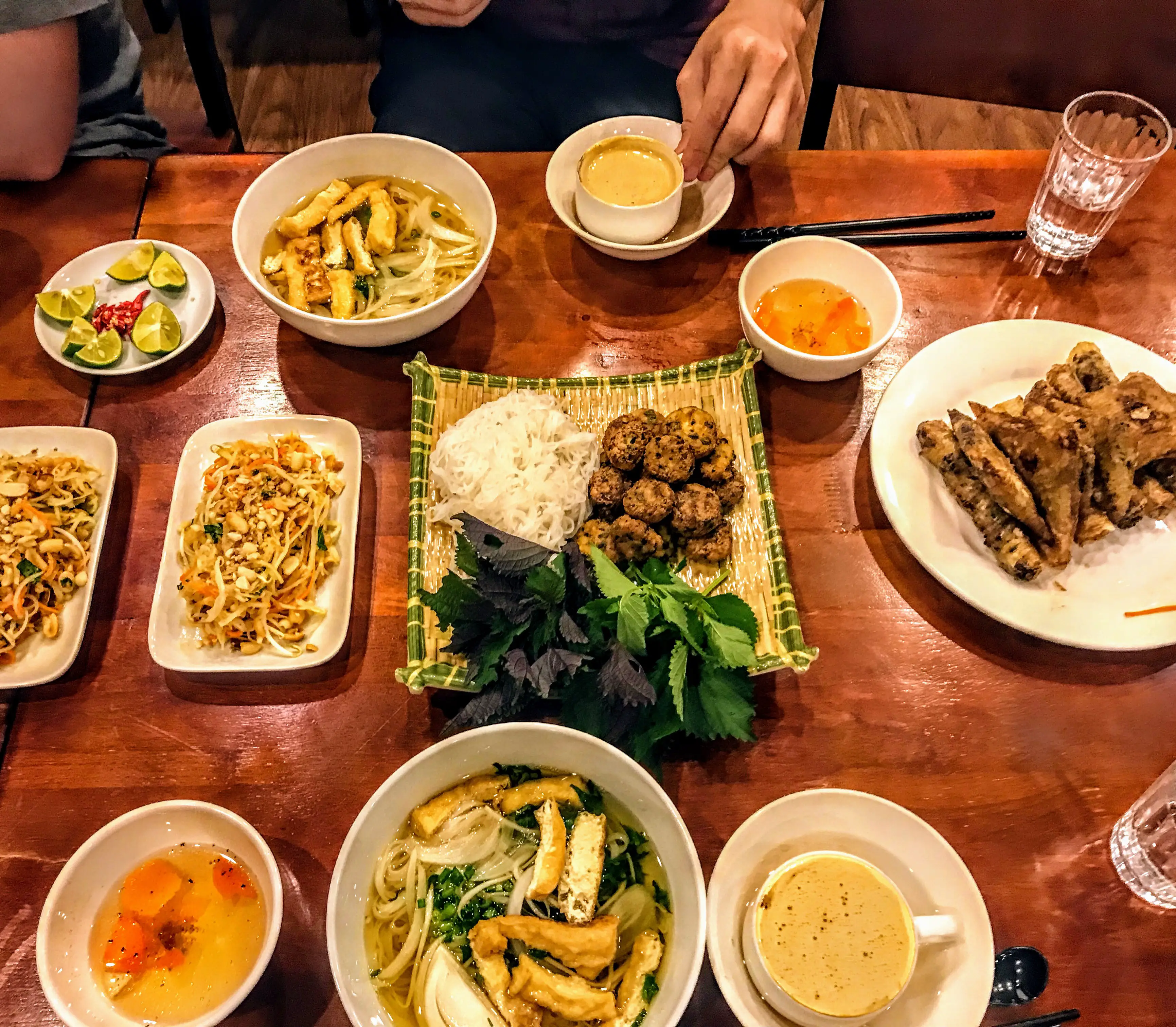 Taking a Vietnamese vegetarian cooking class in Hanoi, Vietnam