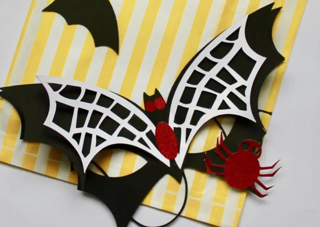 Bat mask, denandsett, Etsy