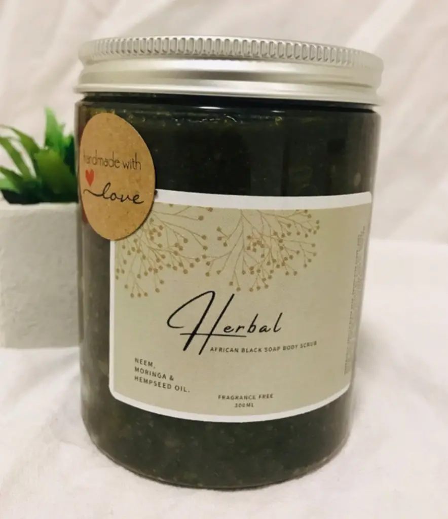 Body scrub by Gold Orchid Skincare, Etsy