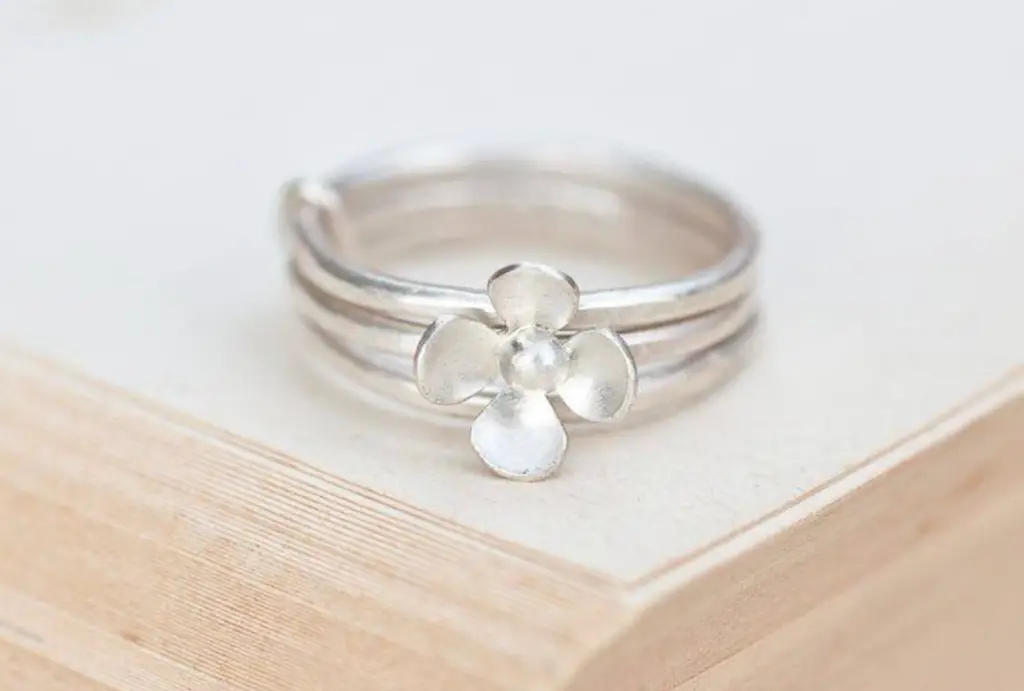 Buttercup stack ring by Yume Jewellery, Not on the High Street