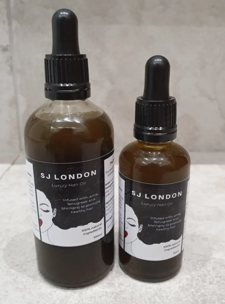 Ayurvedic hair oil, SJ London Products, Etsy