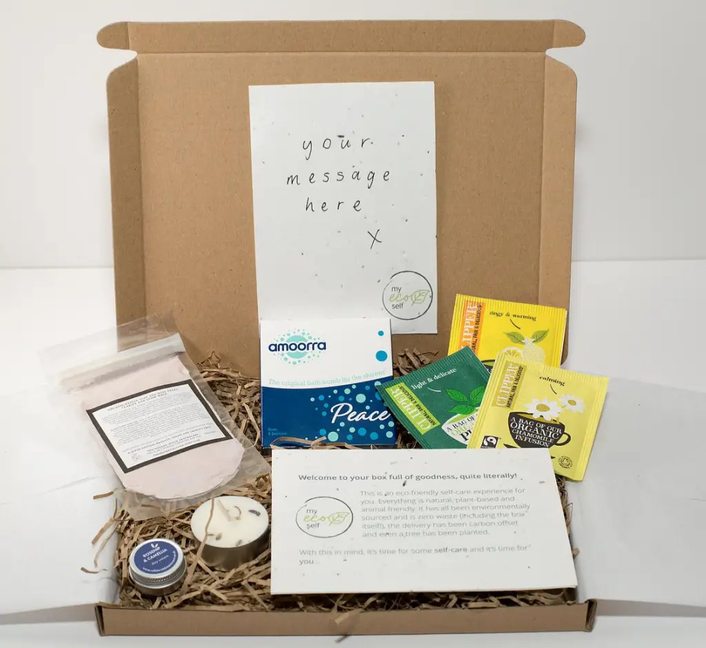 Self-care gift box, My Eco Self, Etsy