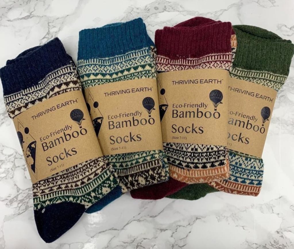 Bamboo socks, Occasions Cards GB, Etsy