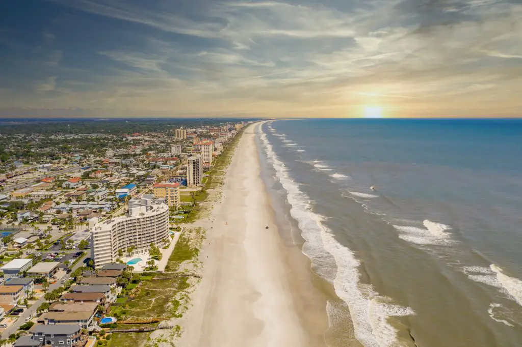 Aerial photo Jacksonville Beach FL