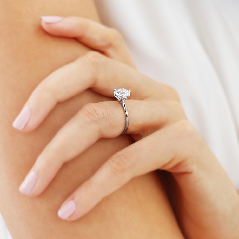 Shop Moissanite & Lab Diamond Rings – Lily Arkwright