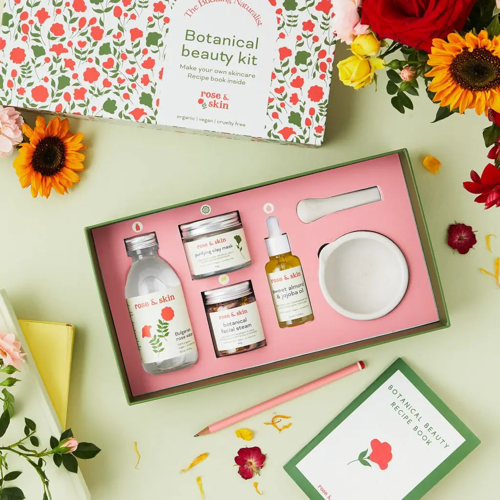 Make Your Own Botanical Skincare Kit by Rose & Skin