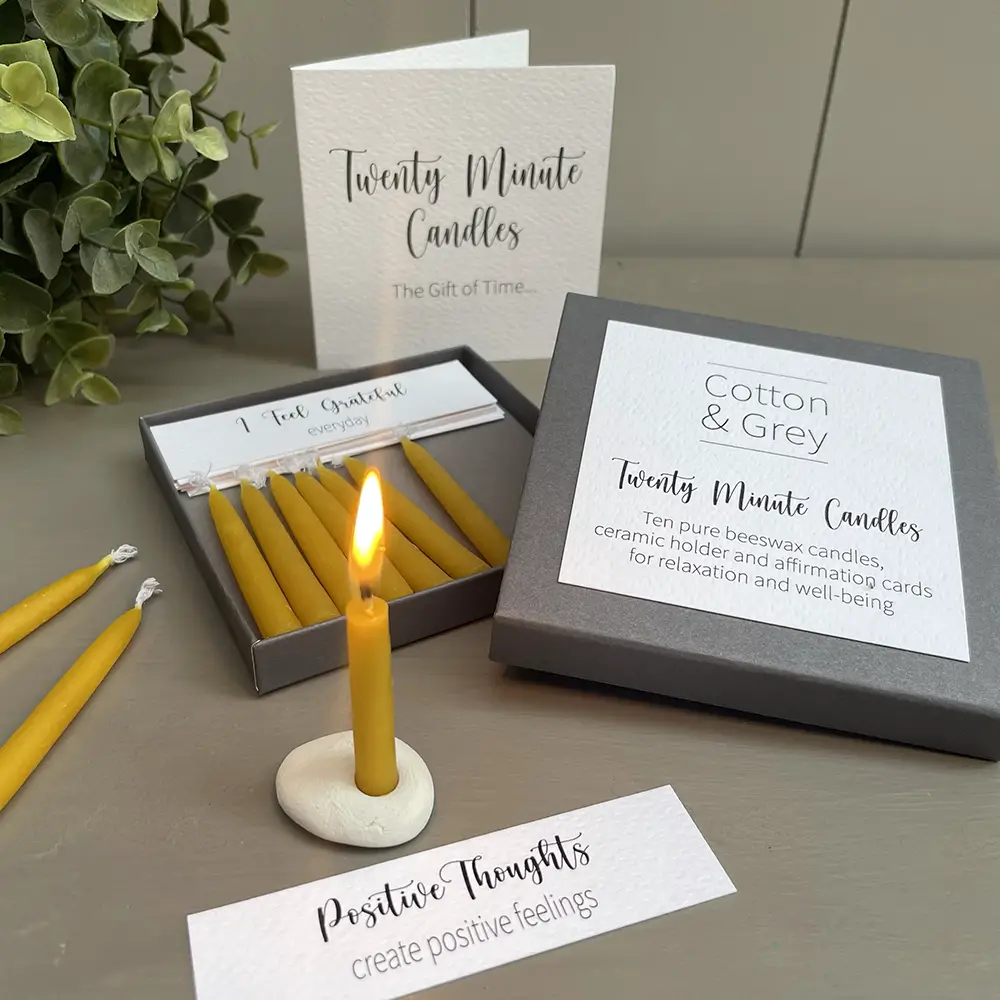 Twenty Minute Candles by Cotton & Grey