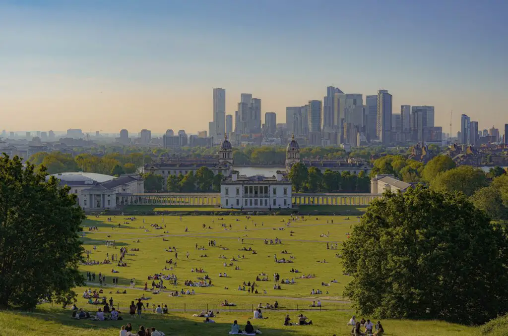 Meridian of Greenwich.