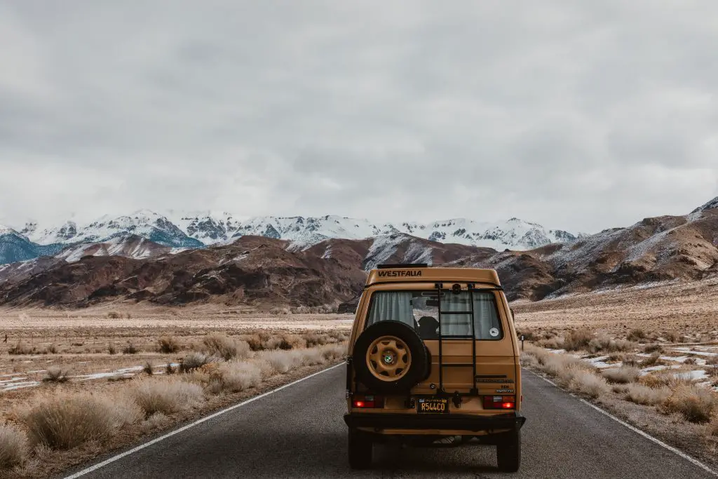 Van travelling on the road. Photo by paje victoria on Unsplash