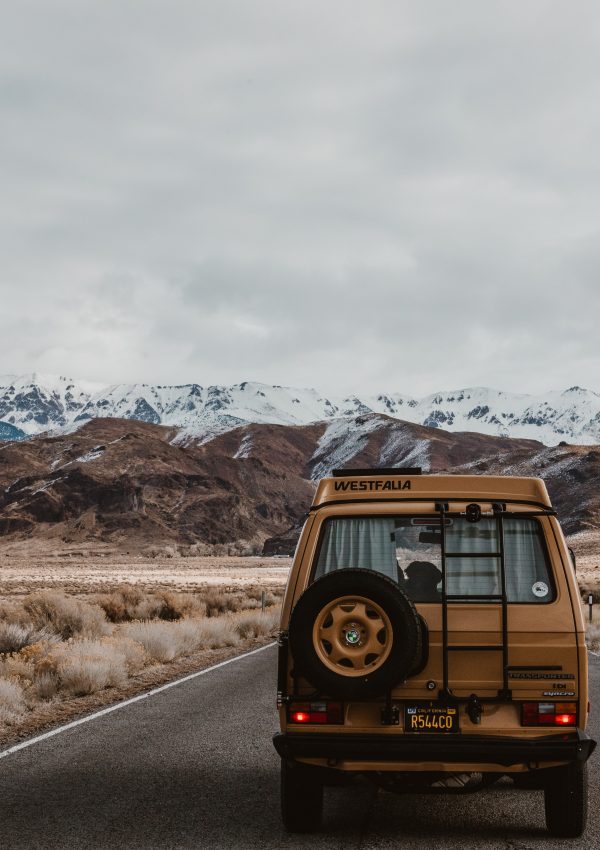 Van travelling on the road. Photo by paje victoria on Unsplash